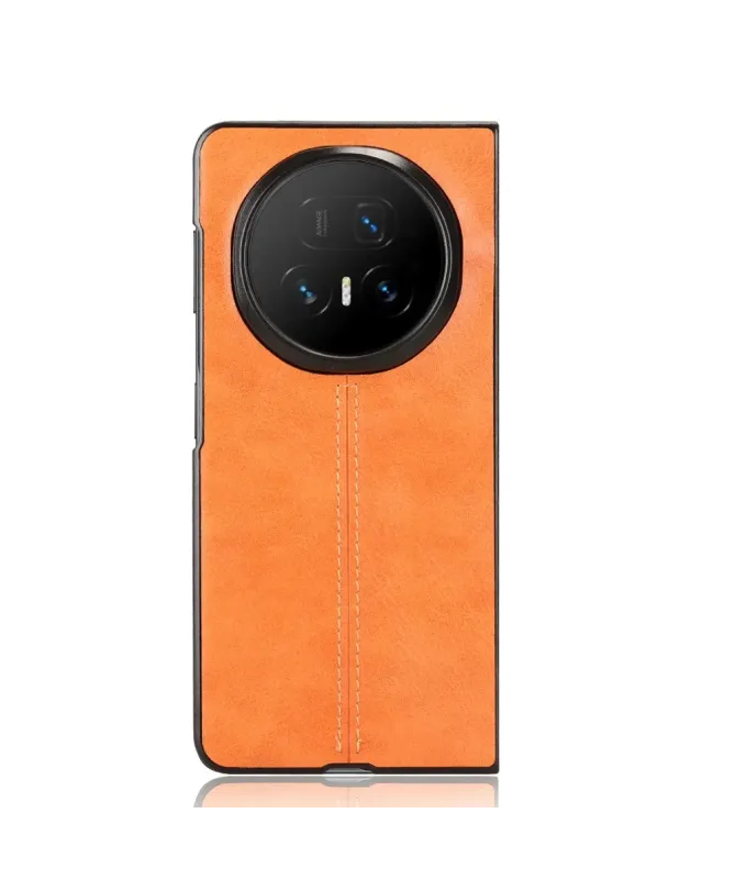 Coque Honor Magic V5 Effet Cuir et Surpiqûre