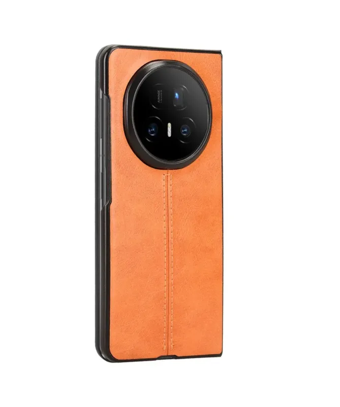 Coque Honor Magic V5 Effet Cuir et Surpiqûre