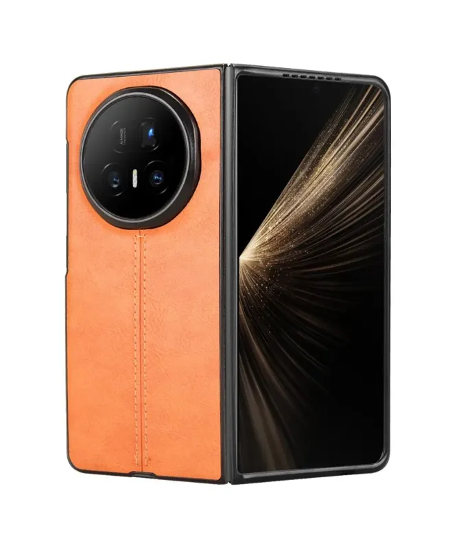 Coque Honor Magic V5 Effet Cuir et Surpiqûre