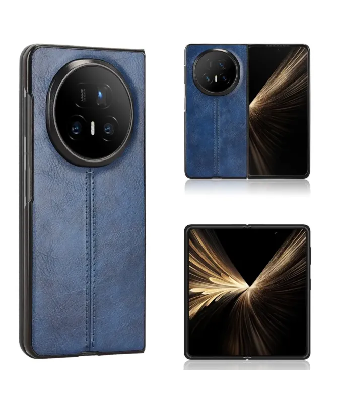 Coque Honor Magic V5 Effet Cuir et Surpiqûre
