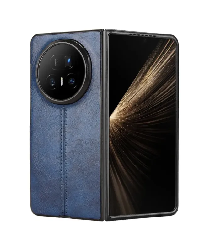 Coque Honor Magic V5 Effet Cuir et Surpiqûre