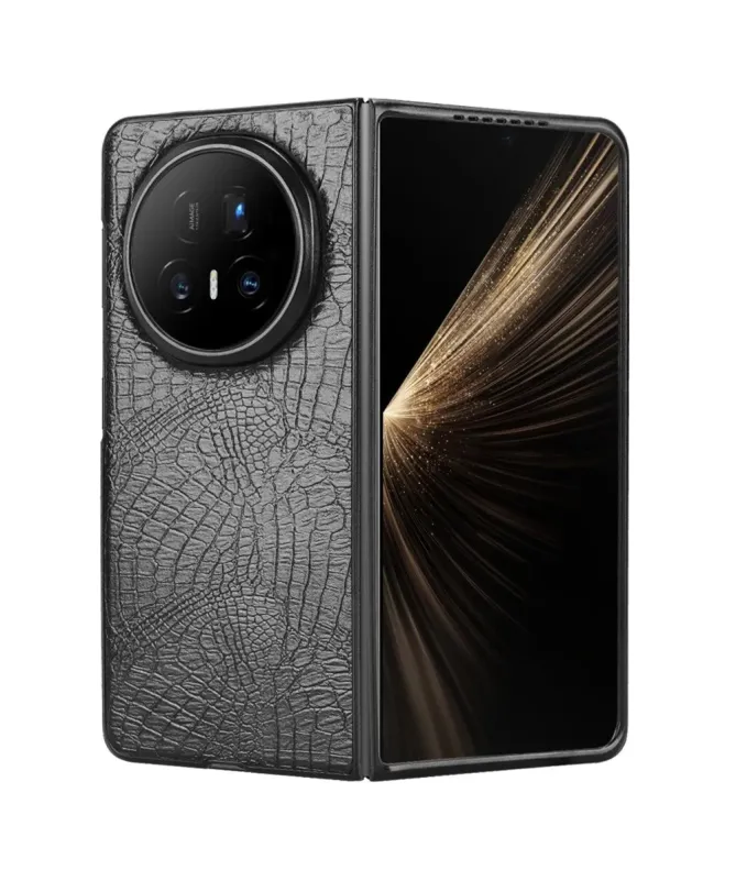 Coque Honor Magic V5 effet peau de croco