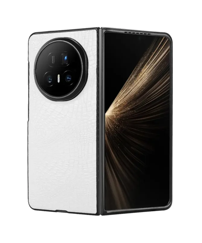 Coque Honor Magic V5 effet peau de croco