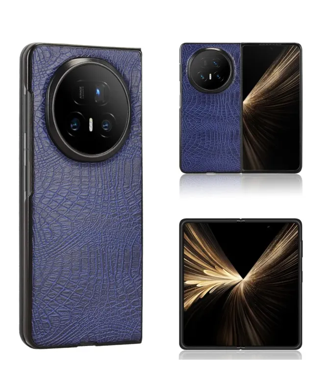 Coque Honor Magic V5 effet peau de croco