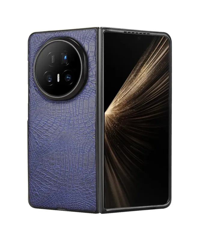 Coque Honor Magic V5 effet peau de croco