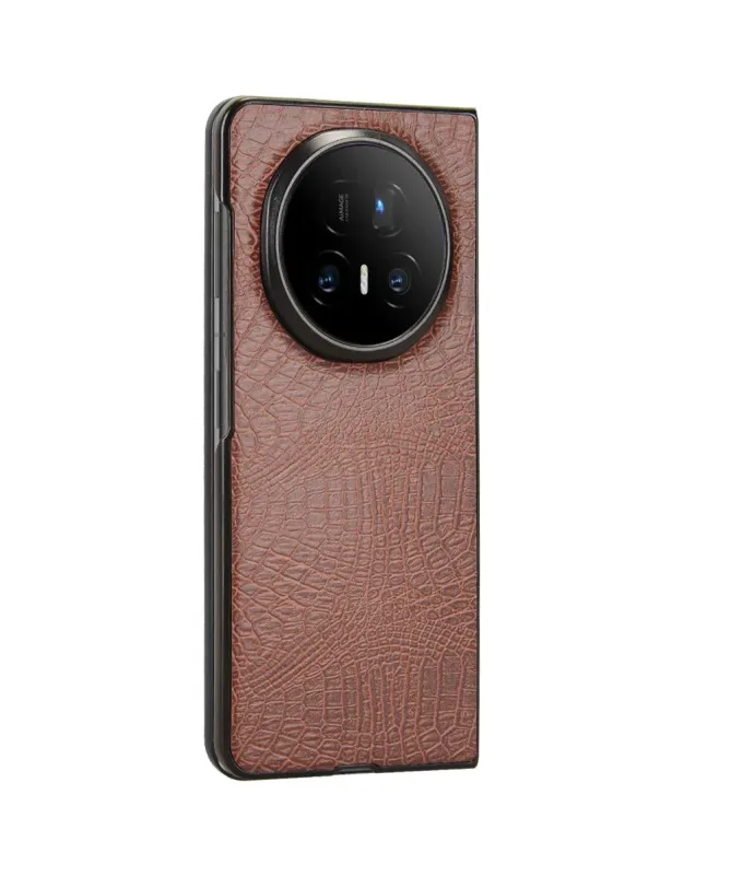 Coque Honor Magic V5 effet peau de croco