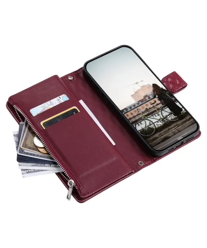 Housse Xiaomi Redmi 15C 4G Matelassée et Fermeture Éclair