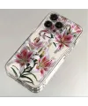 Coque iPhone 13 Pro Max Transparente Fleurs de Lys
