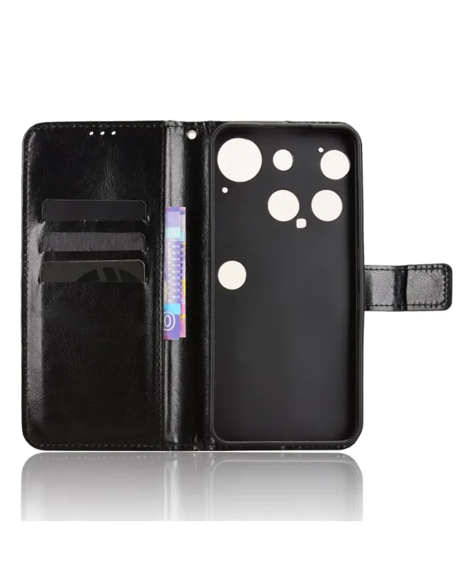 Housse Nothing Phone (3) Effet Cuir Vieilli à Lanière