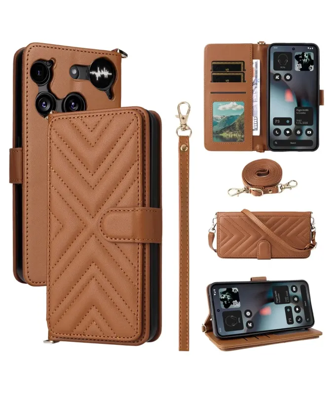 Housse Nothing Phone (3) Sac à Main Matelassé