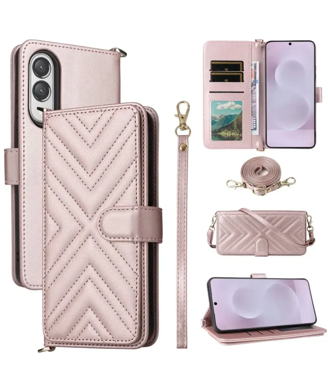 Housse Samsung Galaxy S25 Edge Sac à Main Matelassé