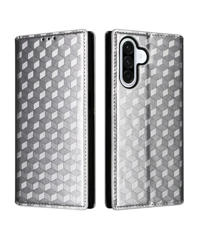 Housse Samsung Galaxy A17 5G flip cover design géométrie
