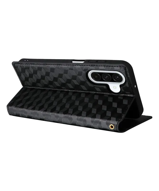 Housse Samsung Galaxy A17 5G flip cover design géométrie