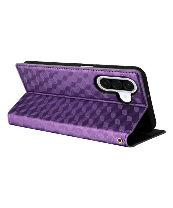 Housse Samsung Galaxy A17 5G flip cover design géométrie