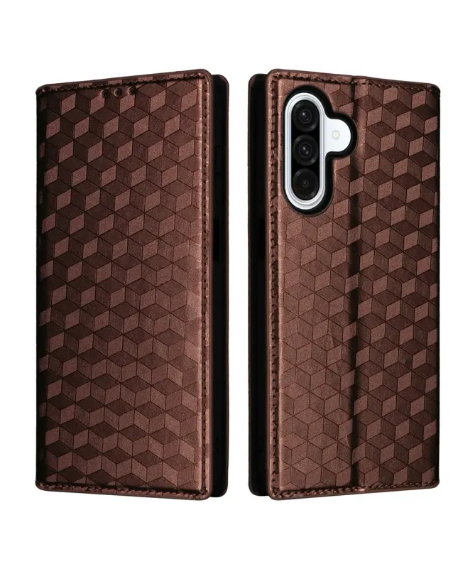 Housse Samsung Galaxy A17 5G flip cover design géométrie