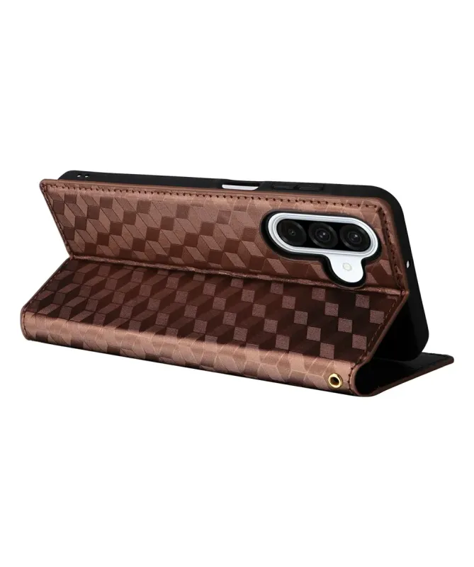 Housse Samsung Galaxy A17 5G flip cover design géométrie