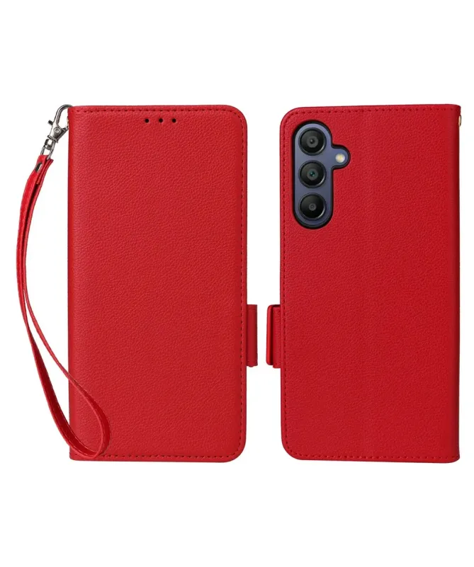 Housse Samsung Galaxy A17 5G effet cuir à Lanière | FOLKEN