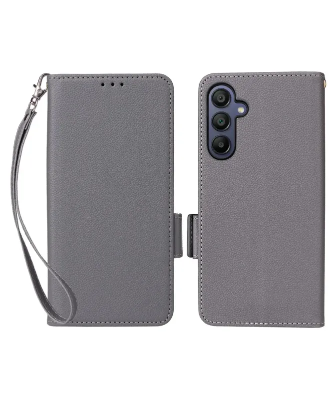 Housse Samsung Galaxy A17 5G effet cuir à Lanière | FOLKEN