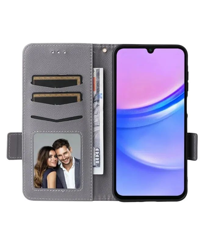 Housse Samsung Galaxy A17 5G effet cuir à Lanière | FOLKEN