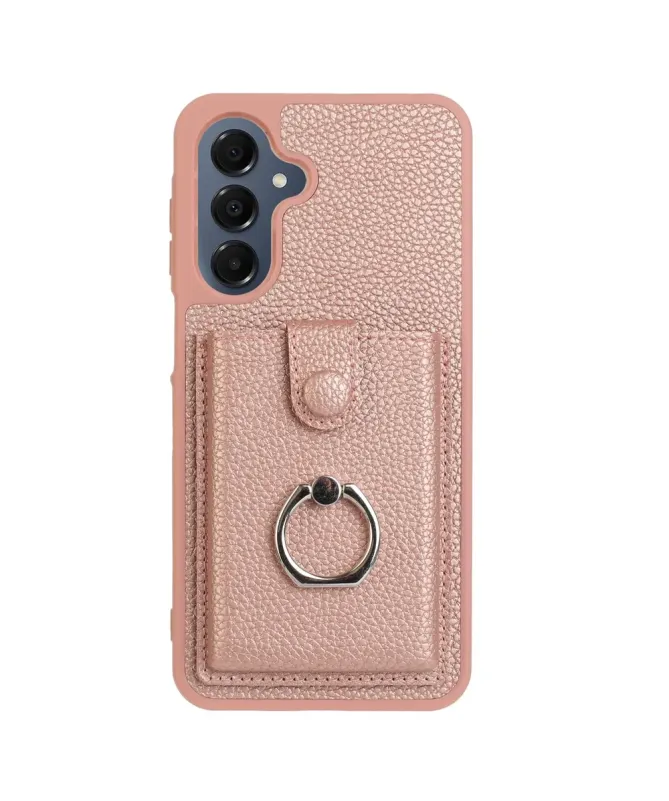 Coque Samsung Galaxy A17 / A26 5G Porte-cartes Extractible et Anneau