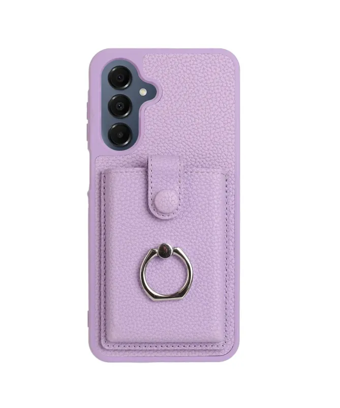 Coque Samsung Galaxy A17 / A26 5G Porte-cartes Extractible et Anneau