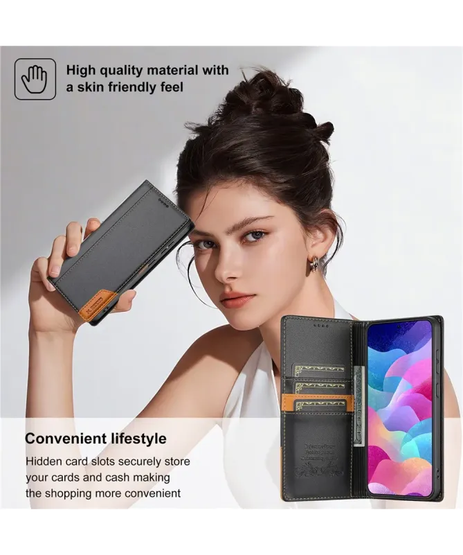 Housse Samsung Galaxy S25 Plus N.BEKUS avec Protection RFID