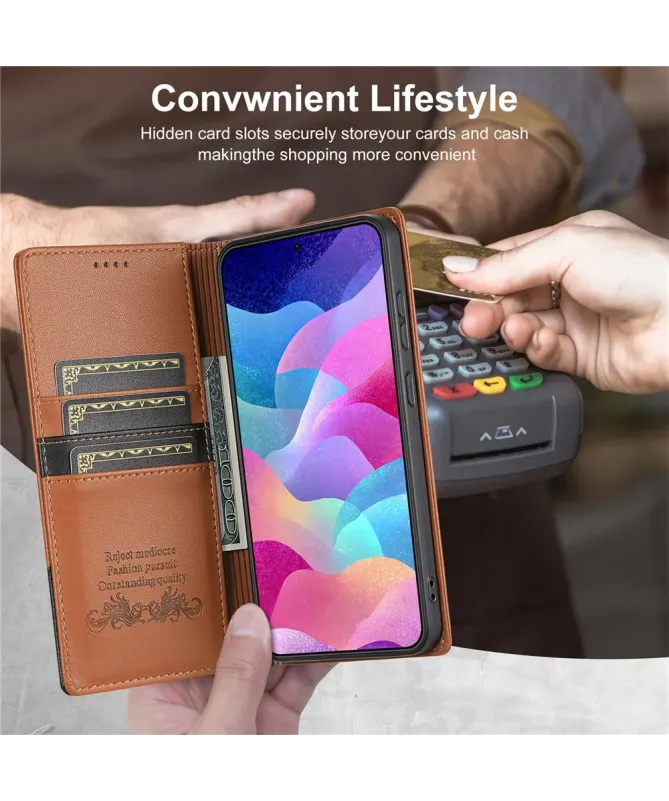 Housse Samsung Galaxy S25 Plus N.BEKUS avec Protection RFID