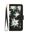 Housse Honor 400 Smart 5G / 4G Magnolias avec Dragonne