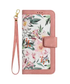 Housse Honor 400 Smart 5G / 4G Aquarelle Florale avec Dragonne