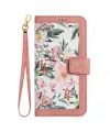 Housse Honor 400 Smart 5G / 4G Aquarelle Florale avec Dragonne