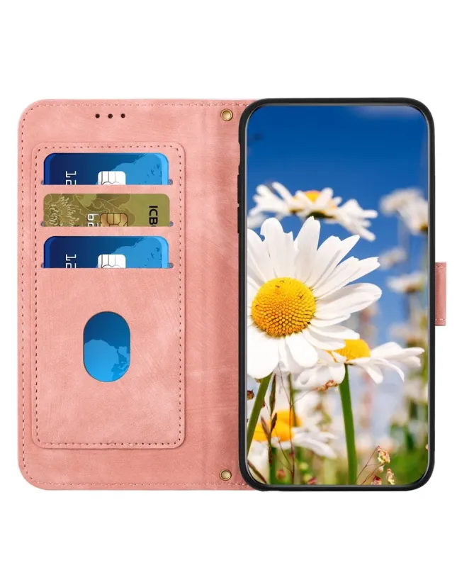 Housse Honor 400 Smart 5G / 4G Aquarelle Florale avec Dragonne