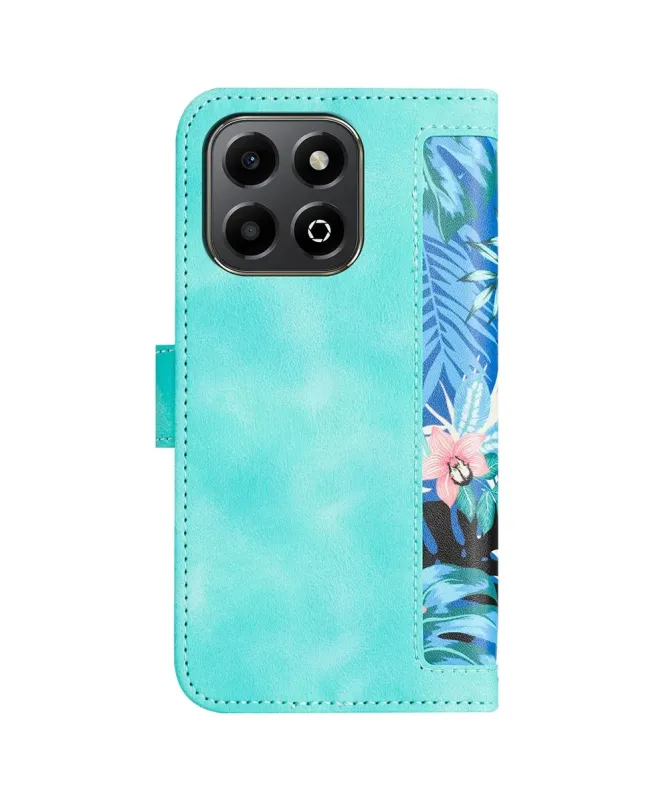 Housse Honor 400 Smart 5G / 4G Tropicale avec Dragonne