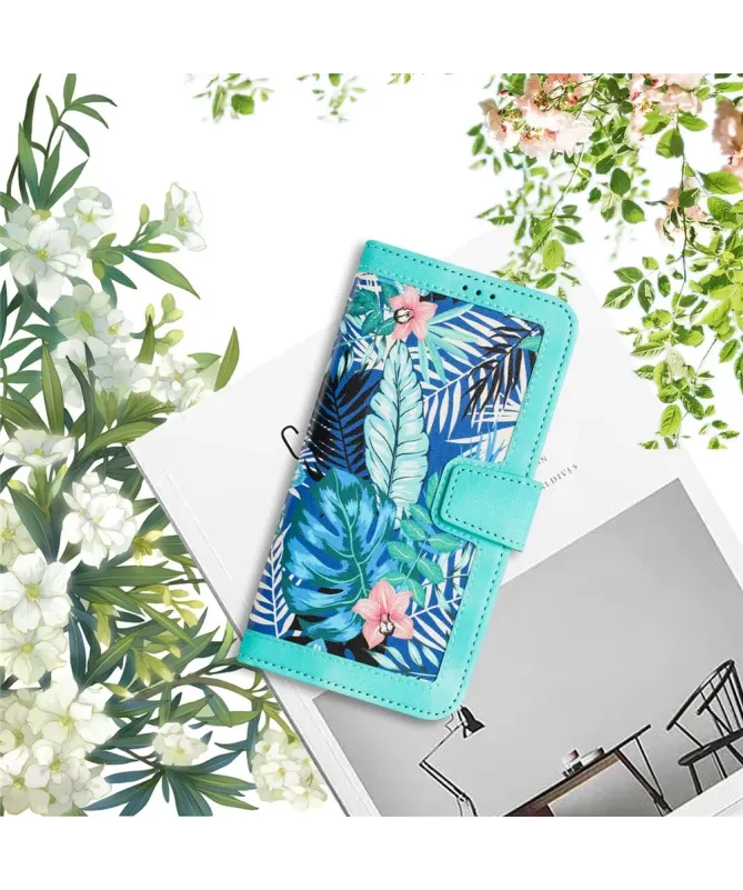 Housse Honor 400 Smart 5G / 4G Tropicale avec Dragonne