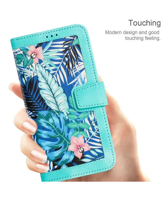 Housse Honor 400 Smart 5G / 4G Tropicale avec Dragonne