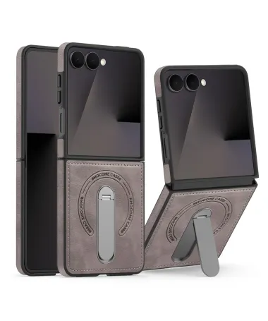 Coque Samsung Galaxy Z Flip 7 MagSafe avec Béquille Rotative 360°