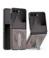 Coque Samsung Galaxy Z Flip 7 MagSafe avec Béquille Rotative 360°