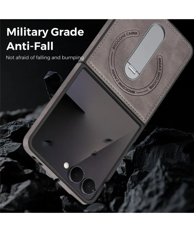 Coque Samsung Galaxy Z Flip 7 MagSafe avec Béquille Rotative 360°