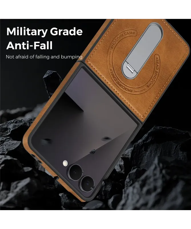 Coque Samsung Galaxy Z Flip 7 MagSafe avec Béquille Rotative 360°