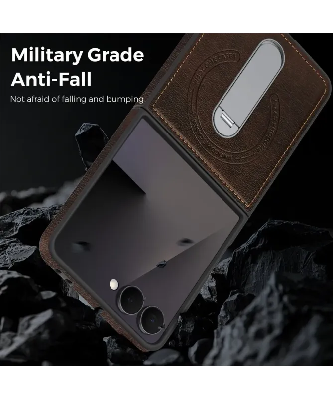 Coque Samsung Galaxy Z Flip 7 MagSafe avec Béquille Rotative 360°
