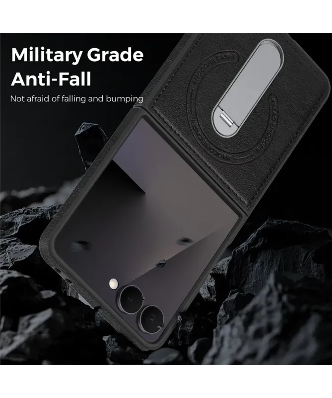 Coque Samsung Galaxy Z Flip 7 MagSafe avec Béquille Rotative 360°