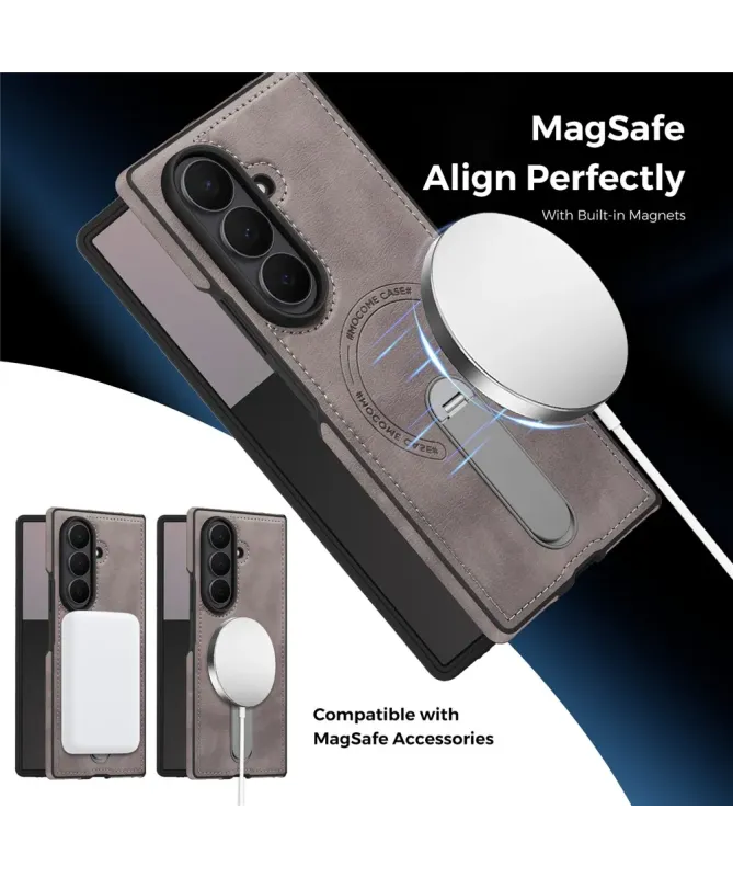 Coque Samsung Galaxy Z Fold 7 MagSafe avec Béquille Rotative 360°