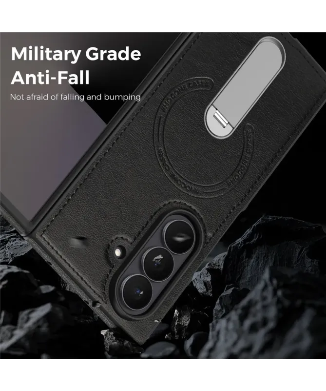 Coque Samsung Galaxy Z Fold 7 MagSafe avec Béquille Rotative 360°
