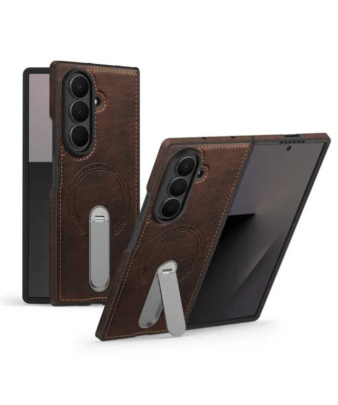 Coque Samsung Galaxy Z Fold 7 MagSafe avec Béquille Rotative 360°