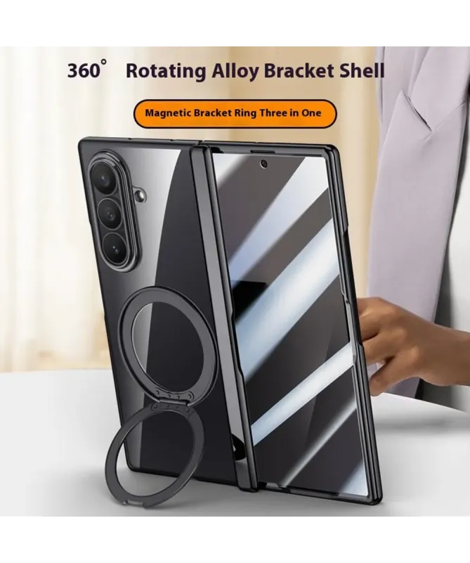 Coque Samsung Galaxy Z Fold 7 MagSafe avec Béquille et Écran Protégé