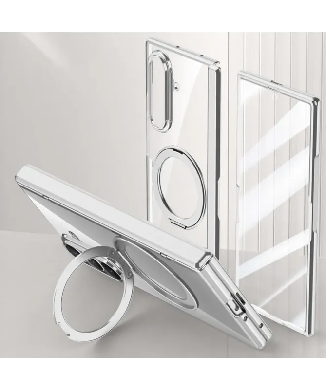 Coque Samsung Galaxy Z Fold 7 MagSafe avec Béquille et Écran Protégé