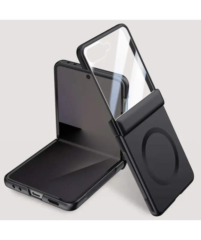 Coque Samsung Galaxy Z Flip 7 MagSafe avec Béquille et Film Privé