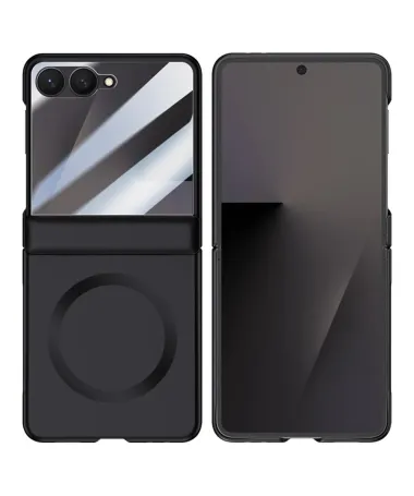Coque Samsung Galaxy Z Flip 7 MagSafe avec Béquille et Film Privé