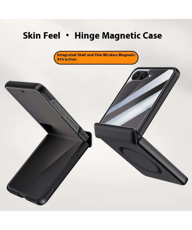 Coque Samsung Galaxy Z Flip 7 MagSafe avec Béquille et Film Privé
