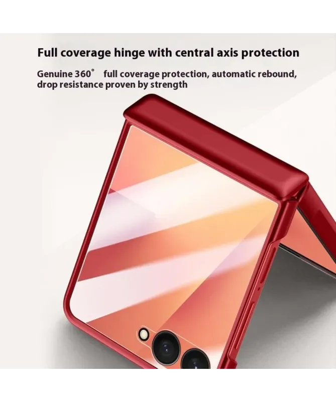 Coque Samsung Galaxy Z Flip 7 MagSafe avec Béquille et Film Privé