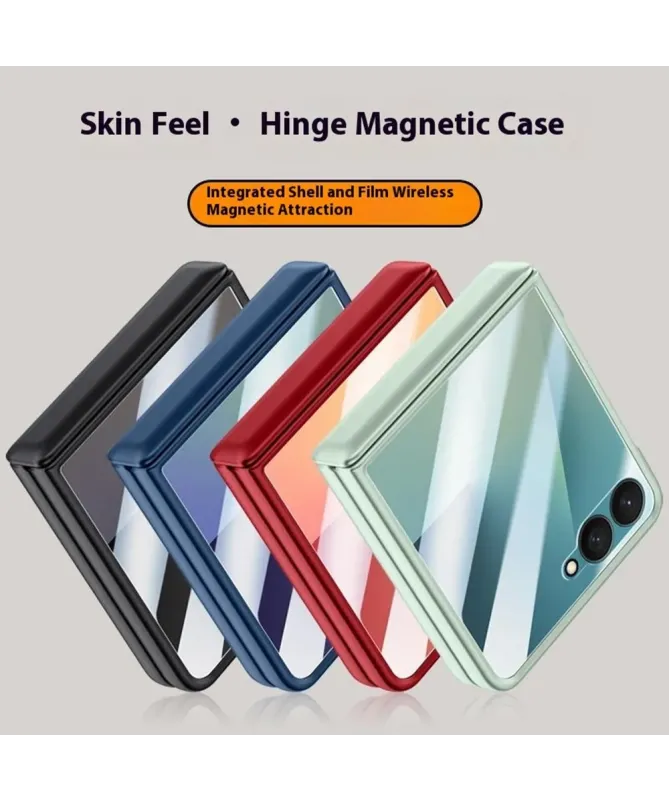 Coque Samsung Galaxy Z Flip 7 MagSafe avec Béquille et Film Privé